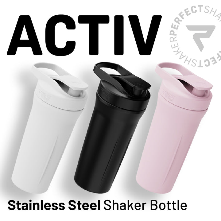 ACTIV Stainless Steel Shaker Cup, 800mL/27oz