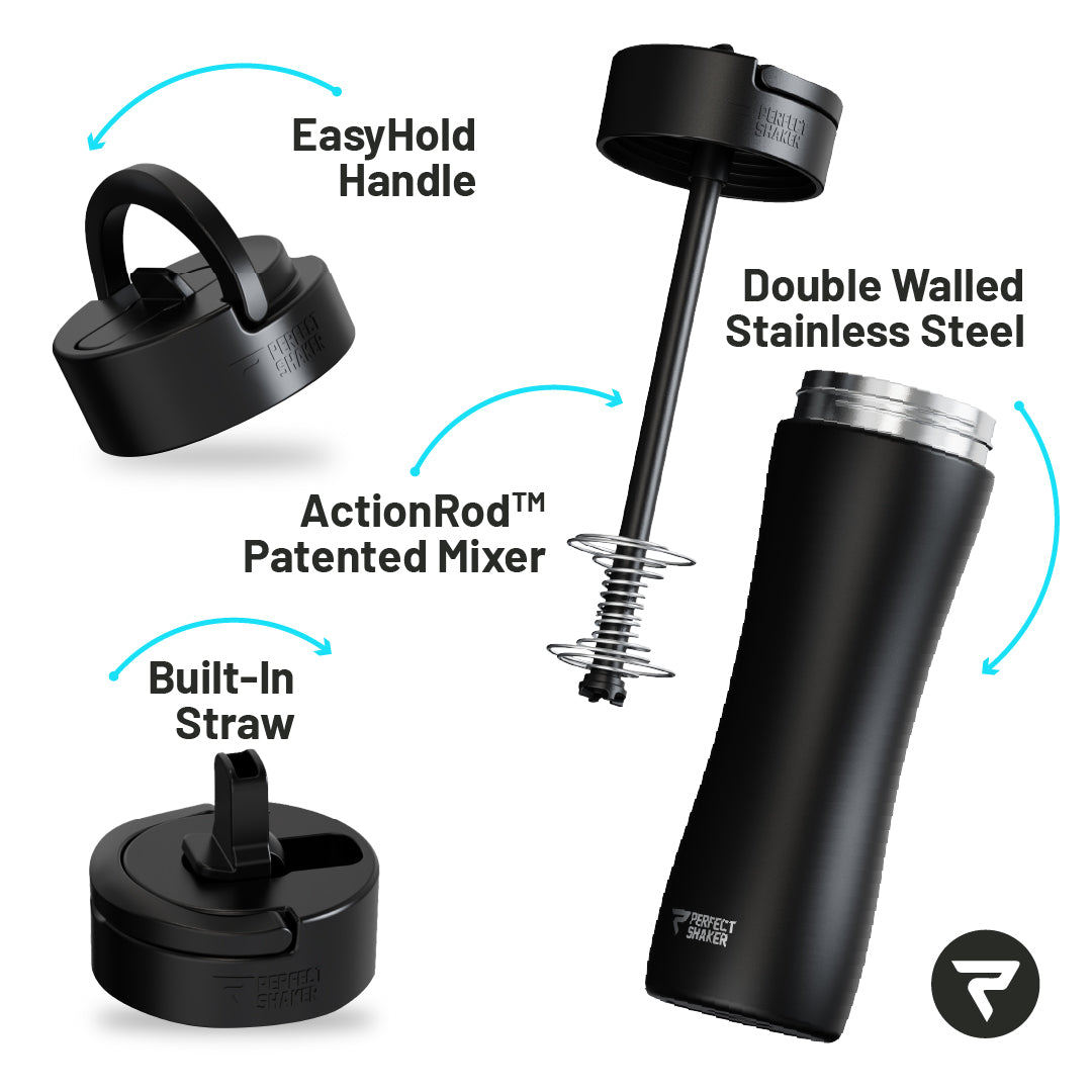 CUSTOM - LUMA Stainless Steel Shaker Cup, 22oz