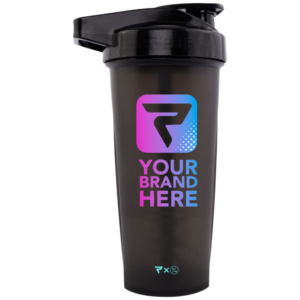 CUSTOM - ACTIV Oceanworks Shaker Cup, 28oz (800mL) - NO SETUP FEES - BLACK