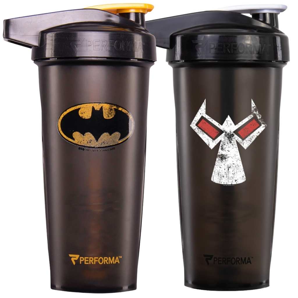 Bundle 2 Pack, ACTIV Shaker Cups, 28oz (800mL), Batman & Bane, Performa Canada