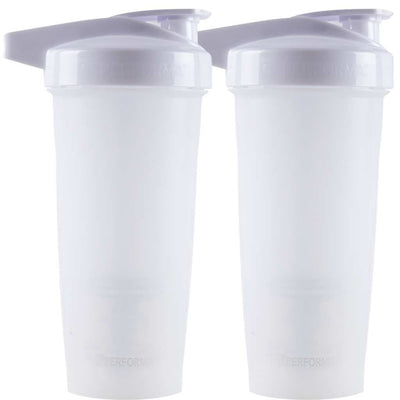 Bundle 2 Pack, ACTIV Shaker Cups, 28oz (800mL), White, Performa Canada