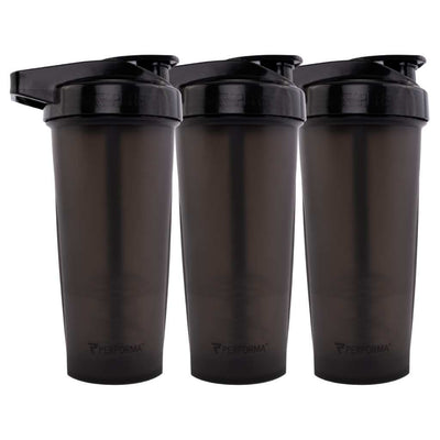 Bundle 3 Pack, ACTIV Shaker Cups, 28oz (800mL), Black, Performa Canada