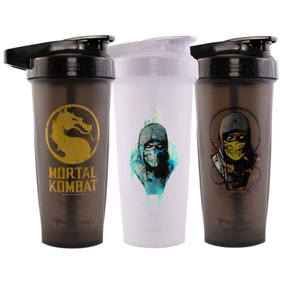 BUNDLE 3 PACK , ACTIV Shaker Cups, 28oz (800mL), Mortal Kombat Collection, Performa Canada
