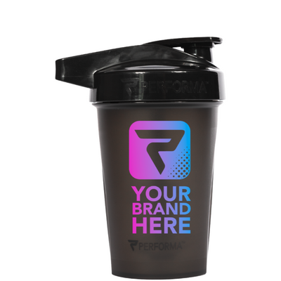 Custom ACTIV Shaker Cup, 20oz, Black, Your Brand Here, Performa Custom Canada