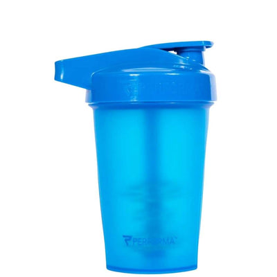 20 oz Blue Shaker Bottle - Clear Blue Shaker