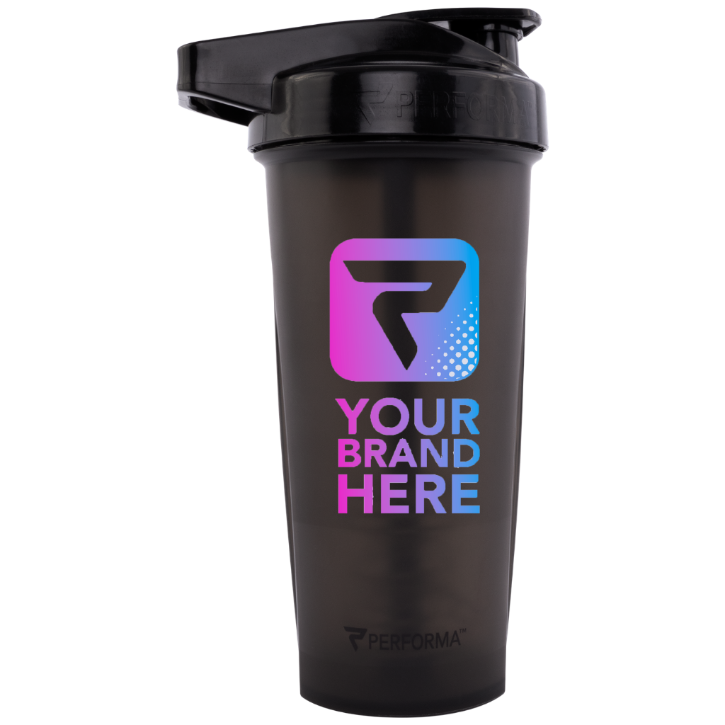 Custom ACTIV Shaker Cup, 28oz, Black, Your Brand Here, Performa Custom Canada