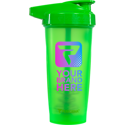 Custom ACTIV Shaker Cup, 28oz, Electric Lime, Your Brand Here, Performa Custom Canada