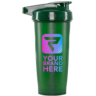 Custom ACTIV Shaker Cup, 28oz, Forest Green, Your Brand Here, Performa Custom Canada