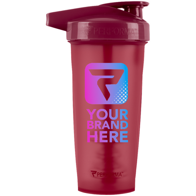 ACTIV Shaker Cup, 28oz, Maroon, Your Brand Here, Performa Custom Canada
