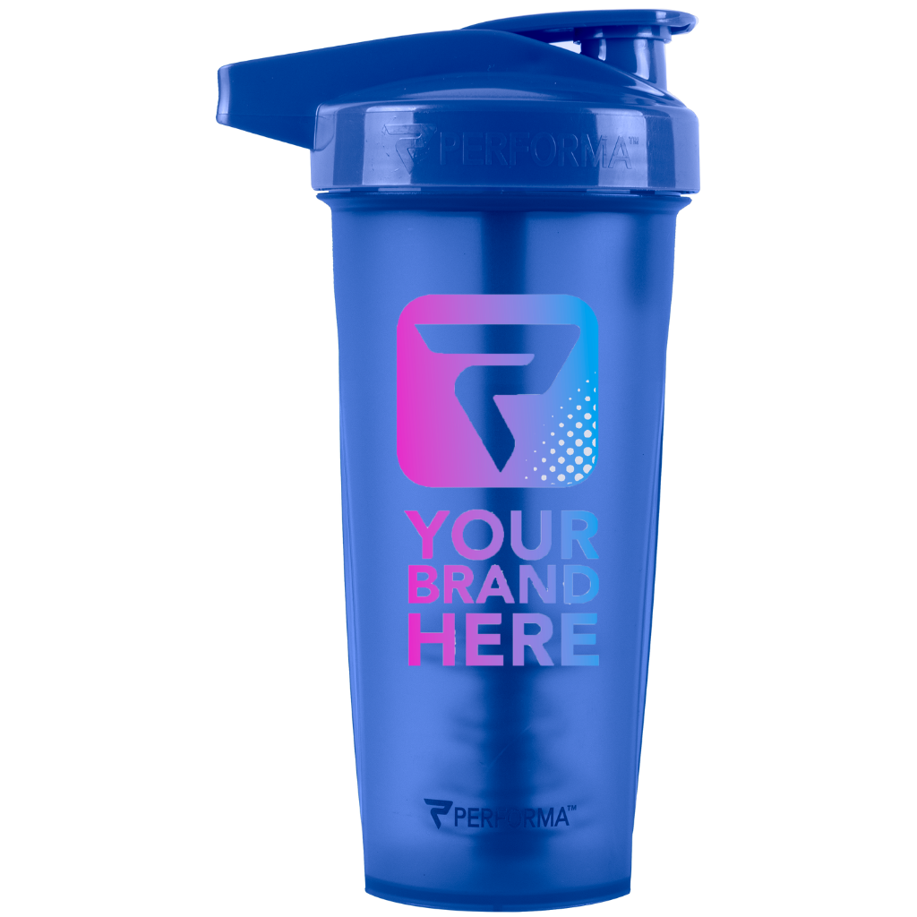 ACTIV Shaker Cup, 28oz, Royal Blue, Your Brand Here, Performa Custom Canada