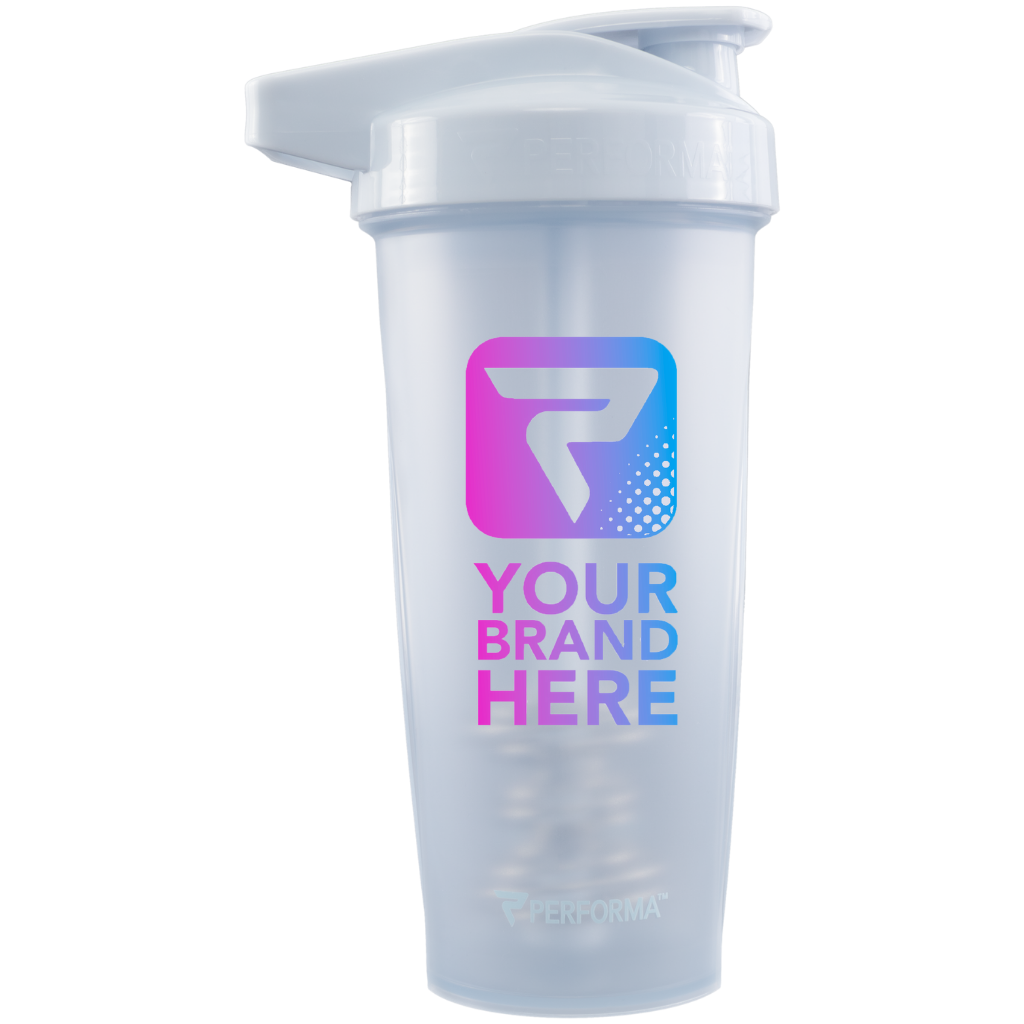 Custom ACTIV Shaker Cup, 28oz, Serenity, Your Brand Here, Performa Custom Canada