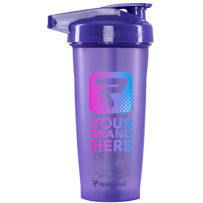 Custom ACTIV Shaker Cup, 28oz, Ultra Violet, Your Brand Here, Performa Custom Canada