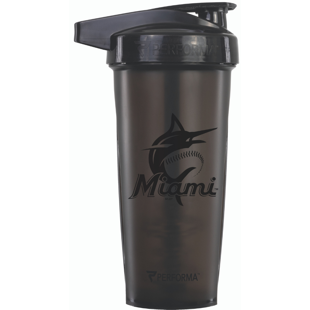 ACTIV Shaker Cup, 28oz, Miami Marlins (Black), Performa Canada