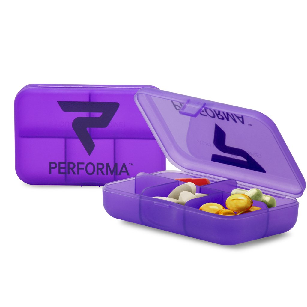 Daily Pill Container, Purple