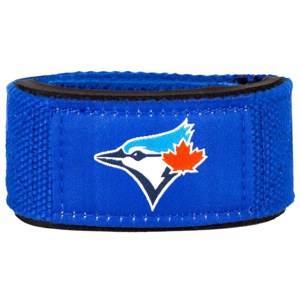 Padded Lifting Straps, 1 pair, Toronto Blue Jays