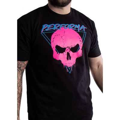 Performa Apparel, Men's T-Shirt, SkullCrusher Retro (Made to Order)