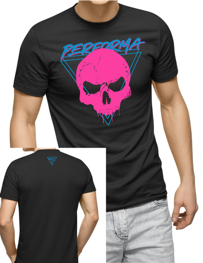 Performa Apparel, Men's T-Shirt, SkullCrusher Retro (Made to Order)