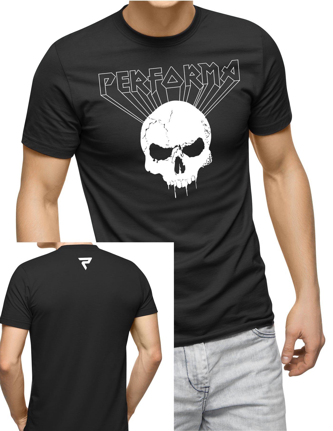 Performa Apparel, Men's T-Shirt, SkullCrusher (Made to Order)