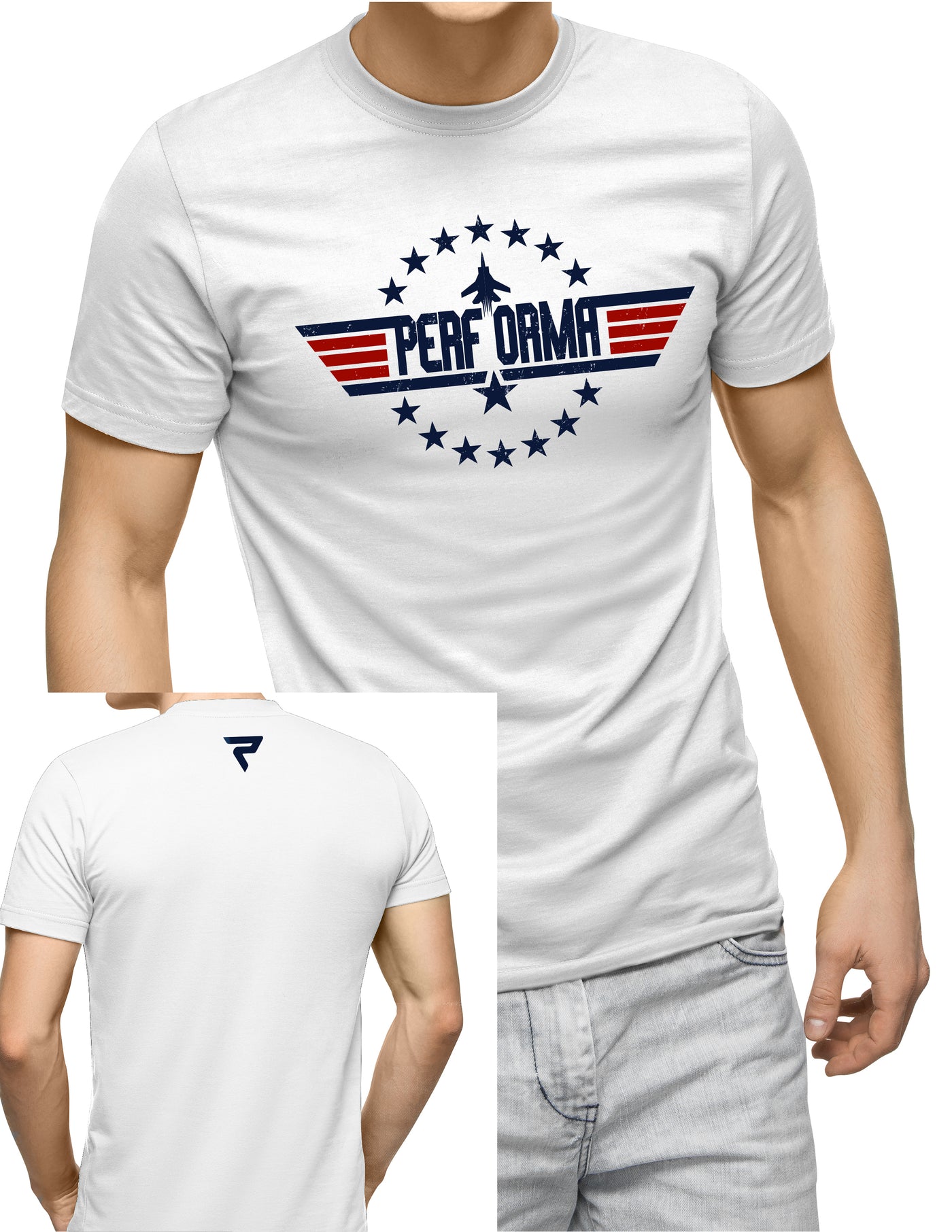 Performa Apparel, Men's T-Shirt, Top Gun (Made to Order)